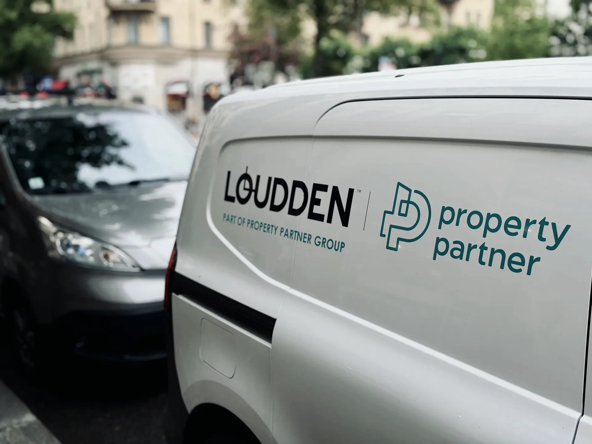 Property Partners servicebil för fastighetsdrift